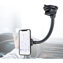 Simex Telefon Tutucu Vantuzlu Miknatisli ST-202 Aqua Siyah