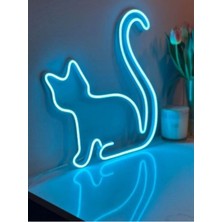 Empressco Neon LED Işıklı Kedi