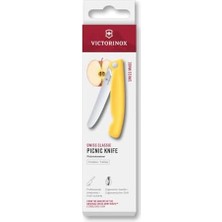 Swiss Classic 11CM Tırtıklı Piknik Bıçağı, Sarı