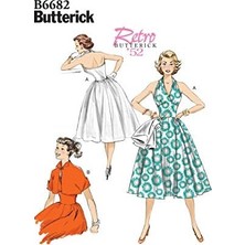 Butterick Kesim Deseni, Kağıt, Beyaz, Farklı Renklerde