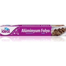 Koroplast Ideal Alüminyum Folyo 5 Mt, Bpa Içermez, Dayanıklı Yapışmaz Folyo 30 cm x 5 Mt, Tavuk, Izgara, Et, Y