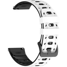 ile Uyumlu Mecha Style 22MM Kordon Gt6/gt6 Pro/gt5/gt5 Pro/gt4/gt3/gt3 Pro/gt2/gt2 Pro 46MM Için Nefes Alabilen Gt6 Pro Kordonu Yumuşak Doku Çift Renk Gt6 Kordon