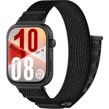 Watch Fit 5/fit 5 Pro/fit 4/fit 4 Pro/fit 3 ile Uyumlu Kordon Cırt Cırt Tasarım Fit 5 Kordon Nefes Alabilen Terletmeyen Kumaşlı  Fit 5 Pro Kordonu