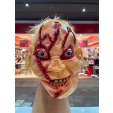 Halloween Chucky Maskesi, Korku Maskesi, Cadılar Bayramı Aksesuarları, Çaki Maskesi
