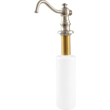 Brass SD7608 Vintage Sabunluk, Fırçalanmış Nikel, 25,4 cm