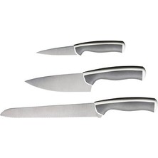 Andlig – 3 Parçalı Bıçak Seti, Açık Gri, Beyaz