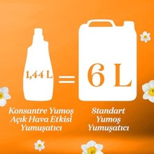 Açık Hava Etkisi Konsantre Çamaşır Yumuşatıcısı Nergis 1440 ml 60 Yıkama