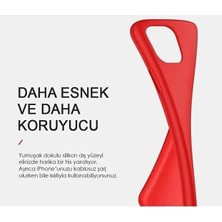 iPhone 17 Pro ile Uyumlu Içi Kadife Lansman Silikon Kılıf – Kamera Korumalı, Darbe Emici, Premium Yumuşak Kapak Beyaz