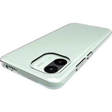 Xiaomi Redmi A1 ile Uyumlu Kılıf Süper Esnek Yapılı Toz ve Kirden Koruyan Silikon Xiaomi Redmi A1 ile Uyumlu Kamera Koruma Çıkıntılı Süper Şeffaf Kapak