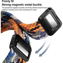 [örgü Loop] Xiaomi Redmi Watch 6/5/4/mi Band 10 Pro/9 Pro/8 Pro ile Uyumlu Kordon Manyetik Toka Konforlu Mi Band 10 Pro Kordon Terletmeyen Elastik Kumaşlı Redmi Watch 6 Kordonu