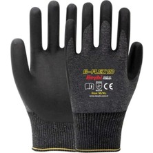 Empressco B-FLEX110 Siyah Likralı Nitril Iş Eldiveni 7 Beden 12 Çift