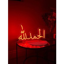 Empressco Neon LED Işıklı Elhamdülillah