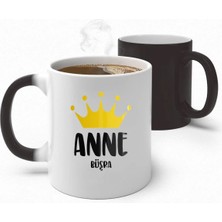Alya Gift Shop Kişiye Özel Anne Sihirli Kupa Bardak