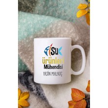 Alya Gift Shop Kişiye Özel Su Ürünleri Mühendisi Kupa Bardak