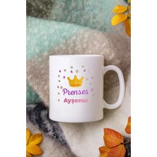 Alya Gift Shop Kişiye Özel Prenses Kupa Bardak