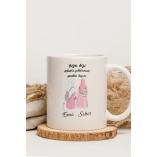 Alya Gift Shop Kişiye Özel Bize Bizi Allah'a Götürecek Dostlar Lazım Kupa Bardak
