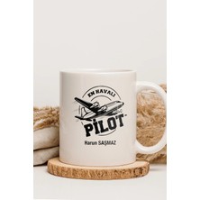 Alya Gift Shop Kişiye Özel Pilot Kupa Bardak