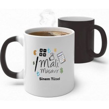 Alya Gift Shop Kişiye Özel Mali Müşavir Sihirli Kupa Bardak