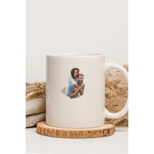 Alya Gift Shop Kişiye Özel Kadın Erkek Figürlü Kupa Bardak