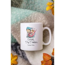 Alya Gift Shop Kişiye Özel Kahve Zamanı Kupa Bardak