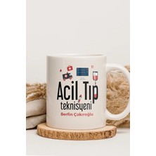 Alya Gift Shop Kişiye Özel Acil Tıp Teknisyeni Kupa Bardak