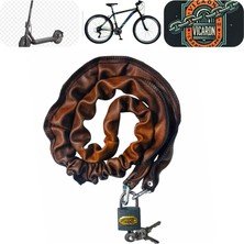 Happy Trend Vi Caro (1204) Bisiklet Kilidi Kask Kilidi Scooter Kilidi 100 cm