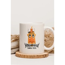 Alya Gift Shop Kişiye Özel Hallowen Kupa Bardak
