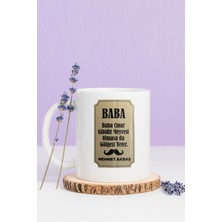 Alya Gift Shop Kişiye Özel Baba Kupa Bardak
