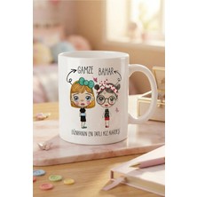 Alya Gift Shop Kişiye Özel Dünyanın En Tatlı Kız Kardeşi Kupa Bardak
