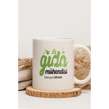 Alya Gift Shop Kişiye Özel Gıda Mühendisi Kupa Bardak