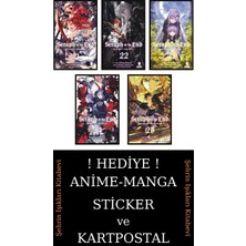 Kurukafa Yayınları Seraph Of The End 21-22-23-24-25 Manga Seti (5 Kitap) / Anime-Manga Sticker ve Kartpostal
