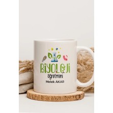 Alya Gift Shop Kişiye Özel Biyoloji Öğretmeni Kupa Bardak
