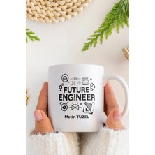 Alya Gift Shop Kişiye Özel Future Engineer Kupa Bardak