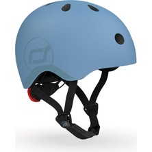 Happy Trend Scoot And Ride Ayarlanabilir Askılı Bebek Kaskı, Mat Kaplama, S ve M Bedenler, LED Güvenlik Işığı ve Ek Koruma Için Yumuşak Polar Dolgu Dahil