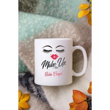 Alya Gift Shop Kişiye Özel Make Up Artist Kupa Bardak