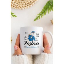 Alya Gift Shop Kişiye Özel Postacı Kupa Bardak