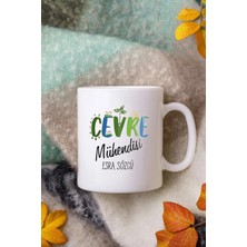 Alya Gift Shop Kişiye Özel Çevre Mühendisi Kupa Bardak