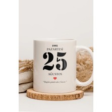 Alya Gift Shop Kişiye Özel Özel Tarihli Kupa Bardak