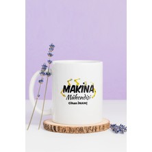 Alya Gift Shop Kişiye Özel Makina Mühendisi Kupa Bardak