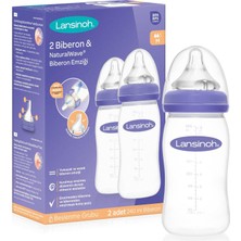 Happy Trend Lansinoh 240 ml x 2 Pp Biberon Seti