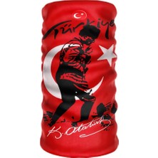 Happy Trend Extreme Spor Motor ve Bisiklet Kullananlara Özel Desenli Buff Boyunluk Bandana Balaklava Ata-4