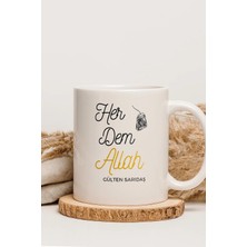 Alya Gift Shop Kişiye Özel Her Dem Allah Kupa Bardak