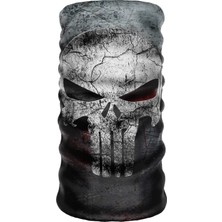Happy Trend E-Taktik Skull The Punisher Boyunluk Bandana
