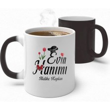 Alya Gift Shop Kişiye Özel Evin Hanımı Sihirli Kupa Bardak