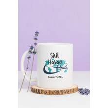 Alya Gift Shop Kişiye Özel Sivil Havacı Kupa Bardak