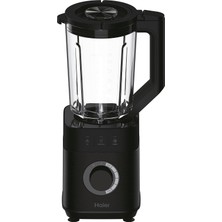 Happy Trend Haier I-Master Blender Serisi 5, Ice Crush Fonksiyonu, Smoothie, 5 Değişken Hızlı, Otomatik Temizleme, 1,7 L Cam Sürahi, Personal Jug 0.6 1200 W [siyah]