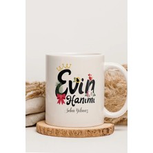 Alya Gift Shop Kişiye Özel Evin Hanımı Kupa Bardak