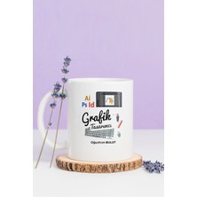 Alya Gift Shop Kişiye Özel Grafik Tasarımcı Kupa Bardak