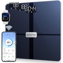 Happy Trend Renpho Wi-Fi Vücut Kompozisyon Terazileri, Bluetooth Vücut Yağ Ölçeği, Dijital Ağırlık Banyo Akıllı Tartı Vücut Kompozisyon Monitörü Fitness Için Akıllı Telefon Uygulaması ile
