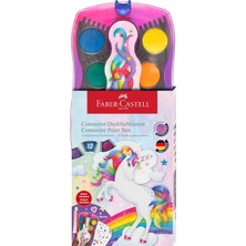 Happy Trend Faber-Castell Connector Unicorn Suluboya 12'li